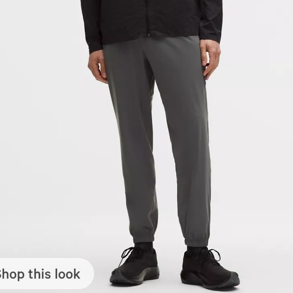 NWOT Lululemon Pace Breaker Pant Regular. Cuff. Grey. Size S. 28" Inseam.